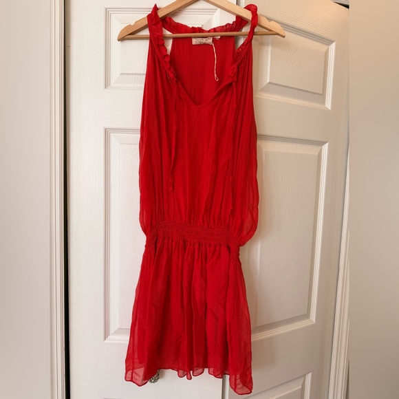 Sofia made in Italy red dress nwot - Picture 5 of 6